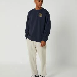 HURLEY Supply Goods Crew Fleece -RVCA shop AFTER MIDNIGHT MENS CLOTHING HURLEY JUMPERS AMFL23Q2SGAFMD 5