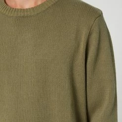 DEPACTUS Seafarer Knitted Crew -RVCA shop AGAVE MENS CLOTHING DEPACTUS KNITS CARDIGANS D5213145AGV 4