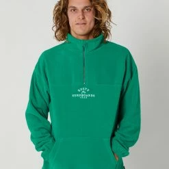 Rusty Middle Section Crew Polar Fleece