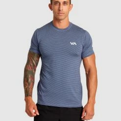 RVCA Sport Vent Stripe Ss
