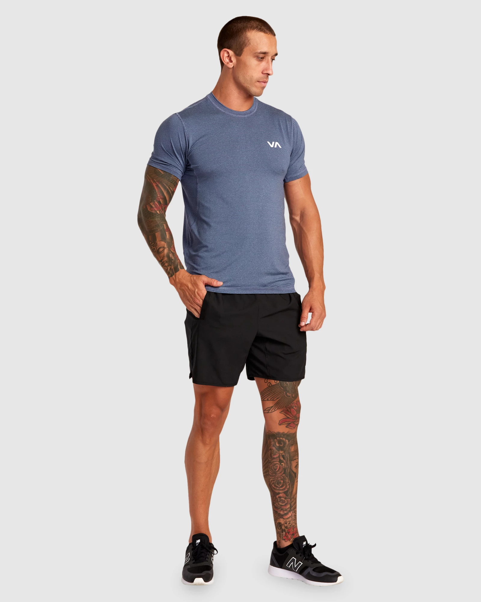 RVCA Sport Vent Stripe Ss 5 RVCA Sport Vent Stripe Ss - Image 5