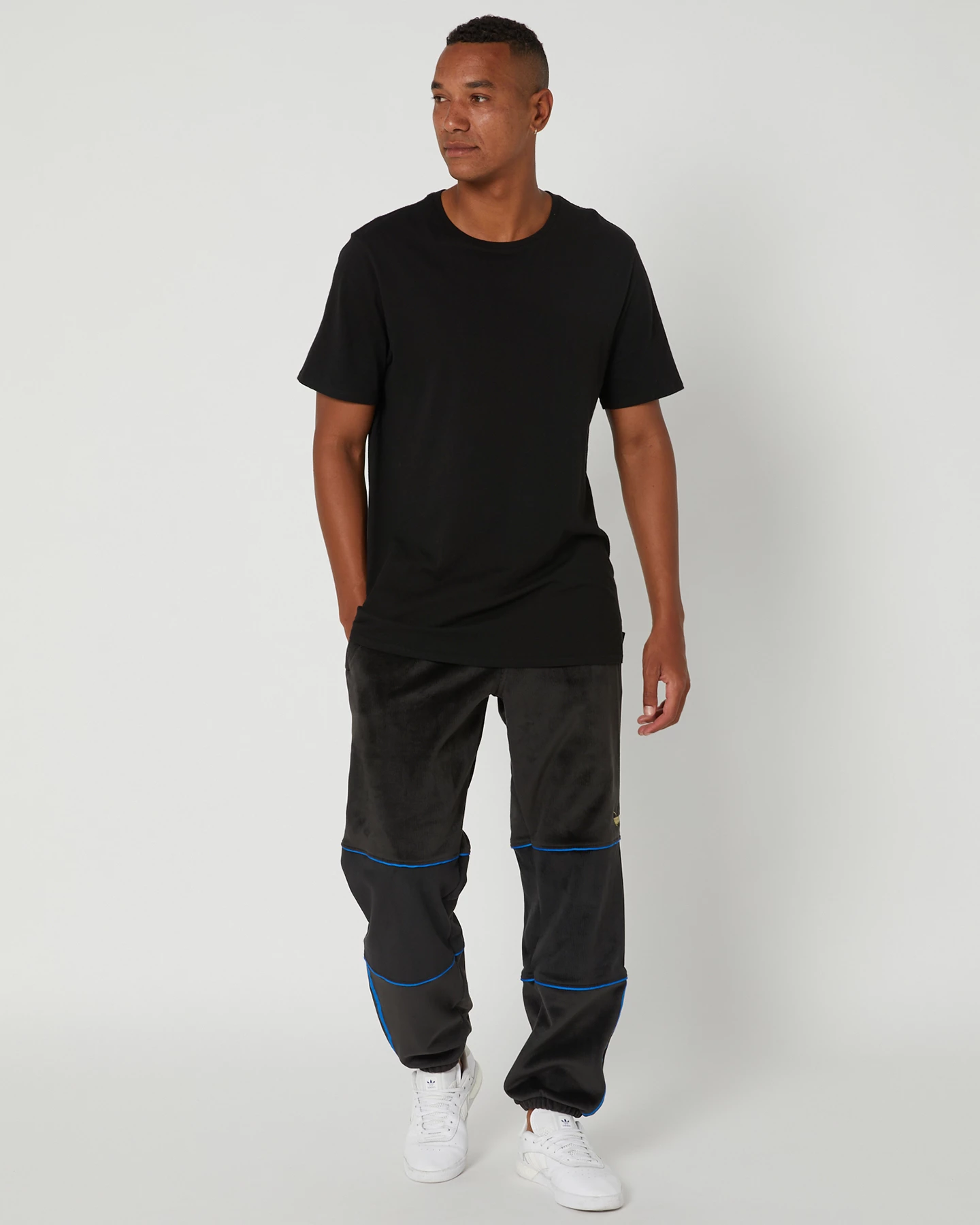 ADIDAS Tj Mens Velour Pant 5 ADIDAS Tj Mens Velour Pant - Image 5