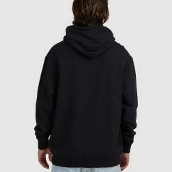 Billabong Collision Hoodie -RVCA shop BLACK MENS CLOTHING BILLABONG HOODIES UBYFT00208 BLK 3