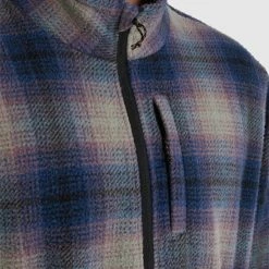 Billabong Boundary Mock Neck Pullover -RVCA shop BLACK MENS CLOTHING BILLABONG JUMPERS UBYFT00221 BLK 4