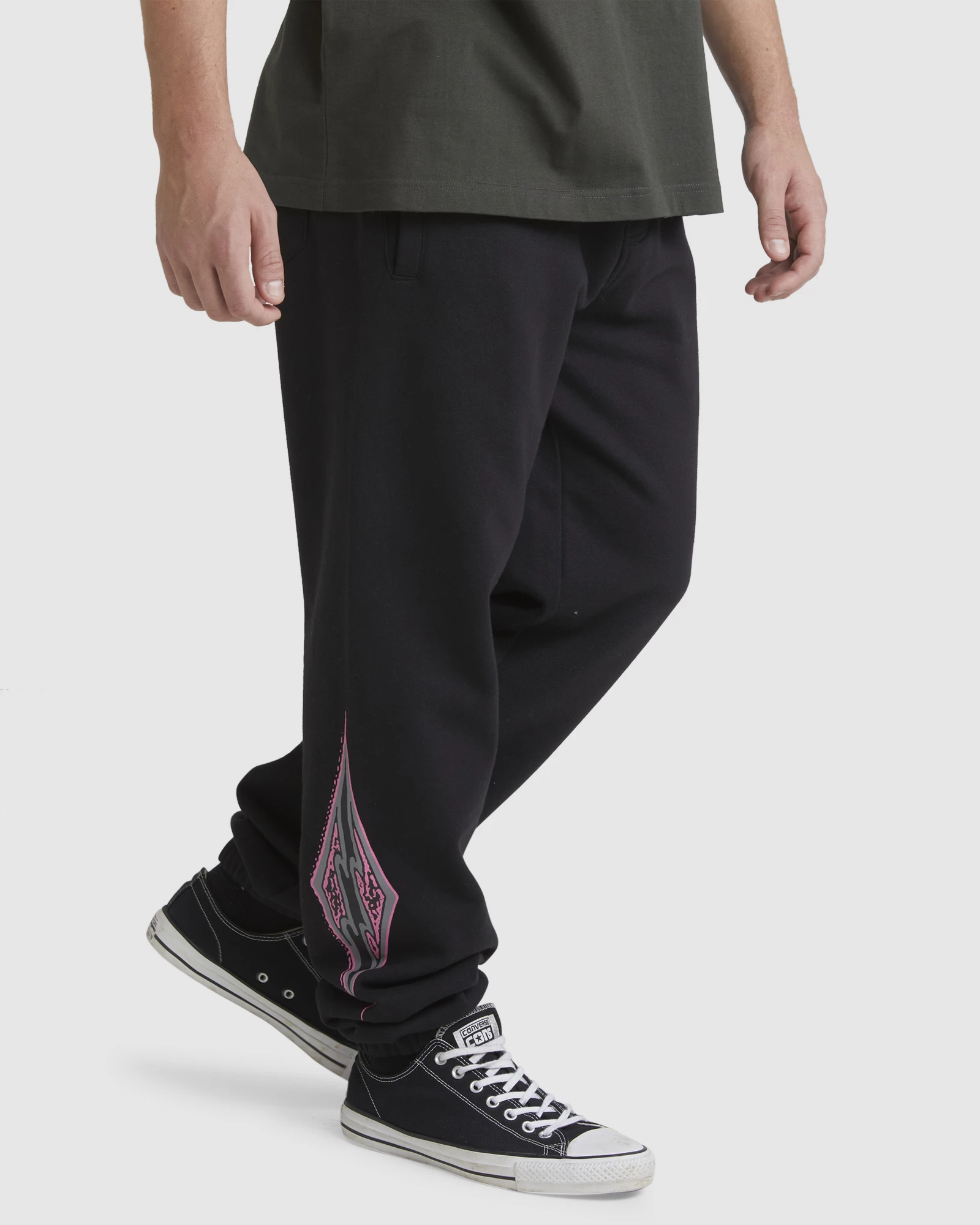 Billabong Core Diamond Trackpants 2 Billabong Core Diamond Trackpants - Image 2