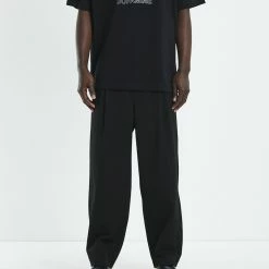 BLACK NOISE WHITE RAIN Onyx Suit Pants Black