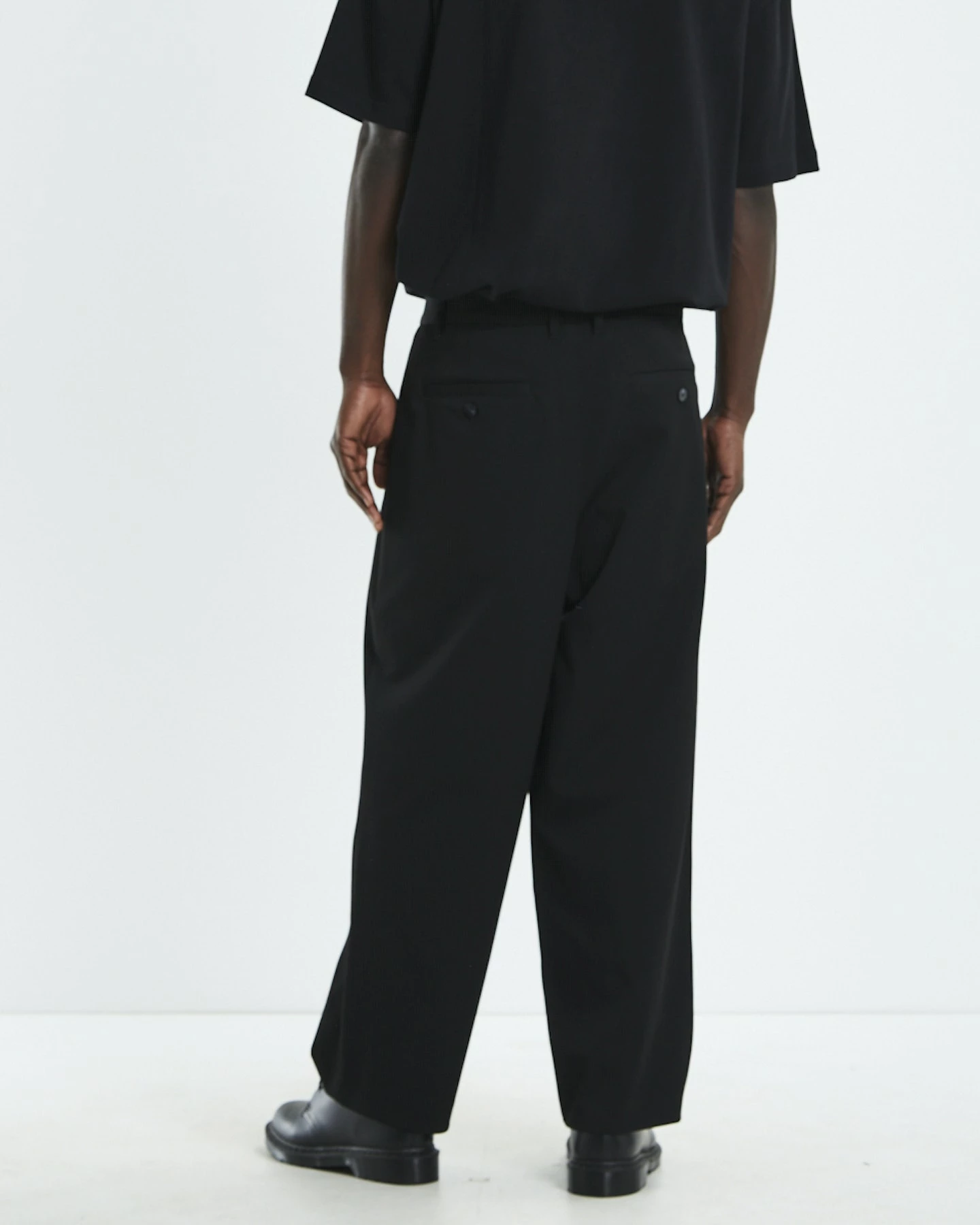 BLACK NOISE WHITE RAIN Onyx Suit Pants Black 3 BLACK NOISE WHITE RAIN Onyx Suit Pants Black - Image 3