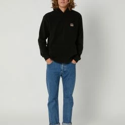 DEPACTUS Baron Polar Hood 9 DEPACTUS Baron Polar Hood -RVCA shop BLACK MENS CLOTHING DEPACTUS HOODIES D5213441BLACK 5