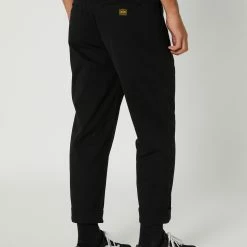 DEPACTUS Danny Chino Pant -RVCA shop BLACK MENS CLOTHING DEPACTUS PANTS D5204191BLK 4