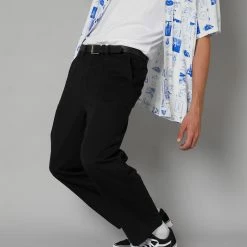 DEPACTUS Danny Chino Pant -RVCA shop BLACK MENS CLOTHING DEPACTUS PANTS D5204191BLK 6