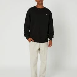 Dickies Classic Label Washed Crew Neck Sweater 9 Dickies Classic Label Washed Crew Neck Sweater -RVCA shop BLACK MENS CLOTHING DICKIES JUMPERS DM123 CR03BLACK 5
