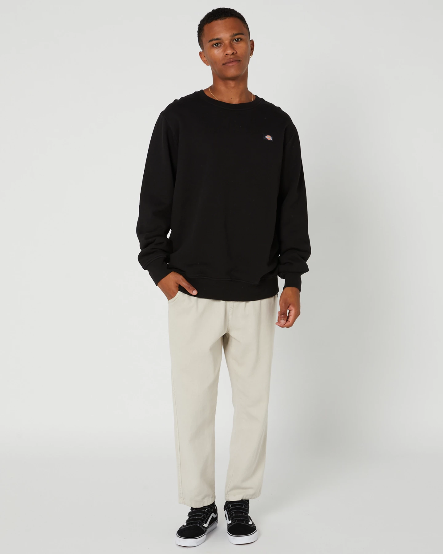 Dickies Classic Label Washed Crew Neck Sweater 5 Dickies Classic Label Washed Crew Neck Sweater - Image 5