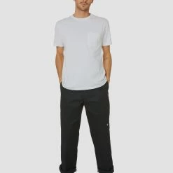 Dickies 85-283 Double Knee Loose Fit Pant -RVCA shop BLACK MENS CLOTHING DICKIES PANTS 85 283BLK 5