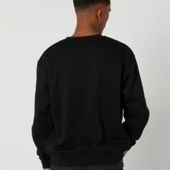 Former Legacy Crew Black -RVCA shop BLACK MENS CLOTHING FORMER JUMPERS FFL 22401BLACK 3