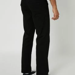 Former Crux Pant 8 Former Crux Pant -RVCA shop BLACK MENS CLOTHING FORMER PANTS FPA 23101BLK 4