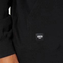 Globe Porto Mens Hoodie -RVCA shop BLACK MENS CLOTHING GLOBE HOODIES GB02313005BLK 4