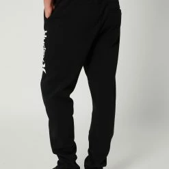 HURLEY Oao Mens Track Pant -RVCA shop BLACK MENS CLOTHING HURLEY PANTS HAMPT1010H010 3