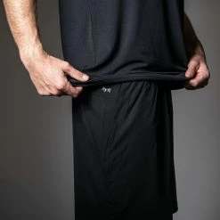 JS Industries Hyfi Training Short -RVCA shop BLACK MENS CLOTHING JS INDUSTRIES SPORTSWEAR JSHTS1S 6