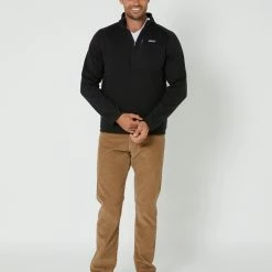 Patagonia Mens Better Sweater 1/4 Zip 9 Patagonia Mens Better Sweater 1/4 Zip -RVCA shop BLACK MENS CLOTHING PATAGONIA JUMPERS 25523 BLK XS 5