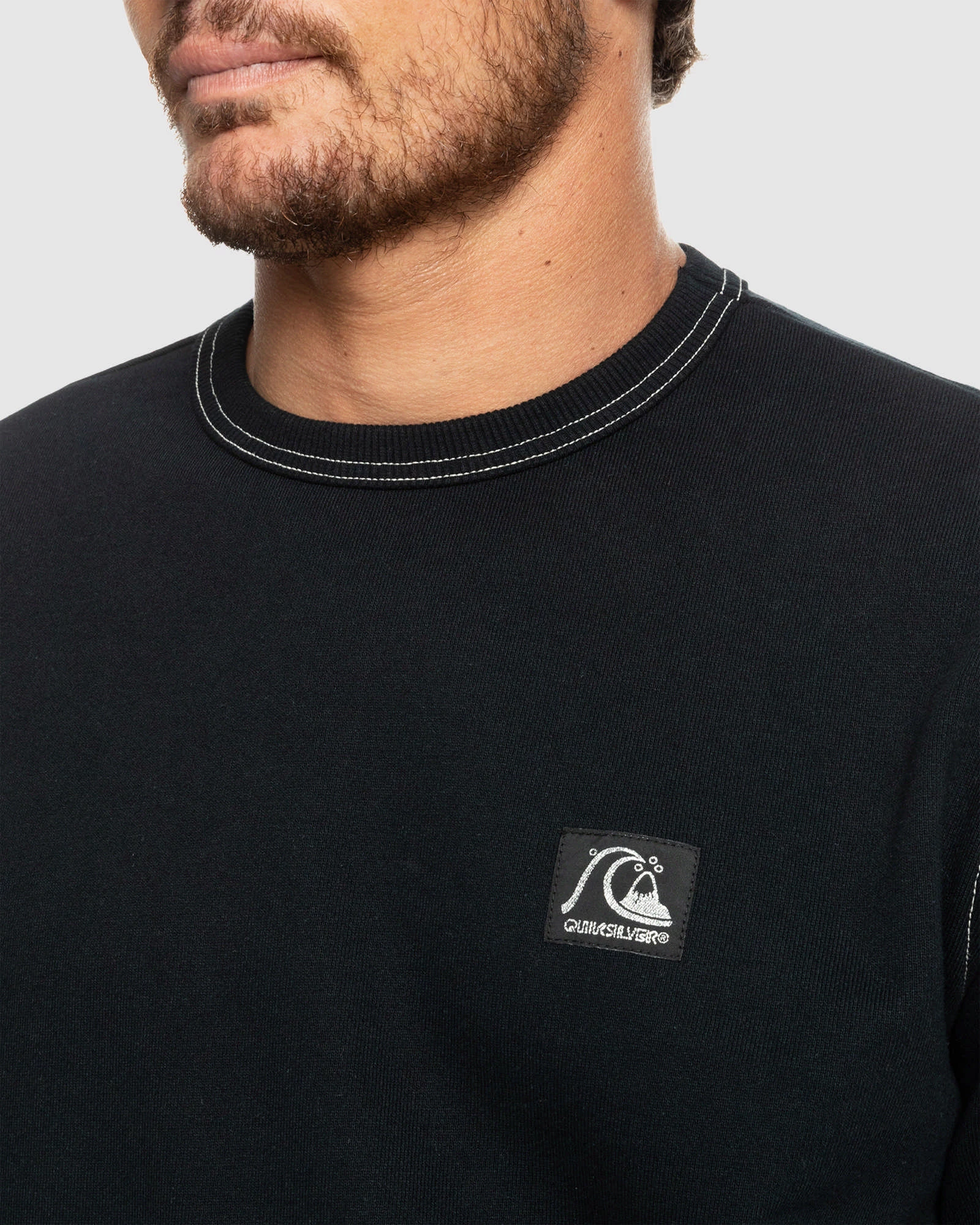 Quiksilver Mens The Original Sweatshirt 4 Quiksilver Mens The Original Sweatshirt - Image 4