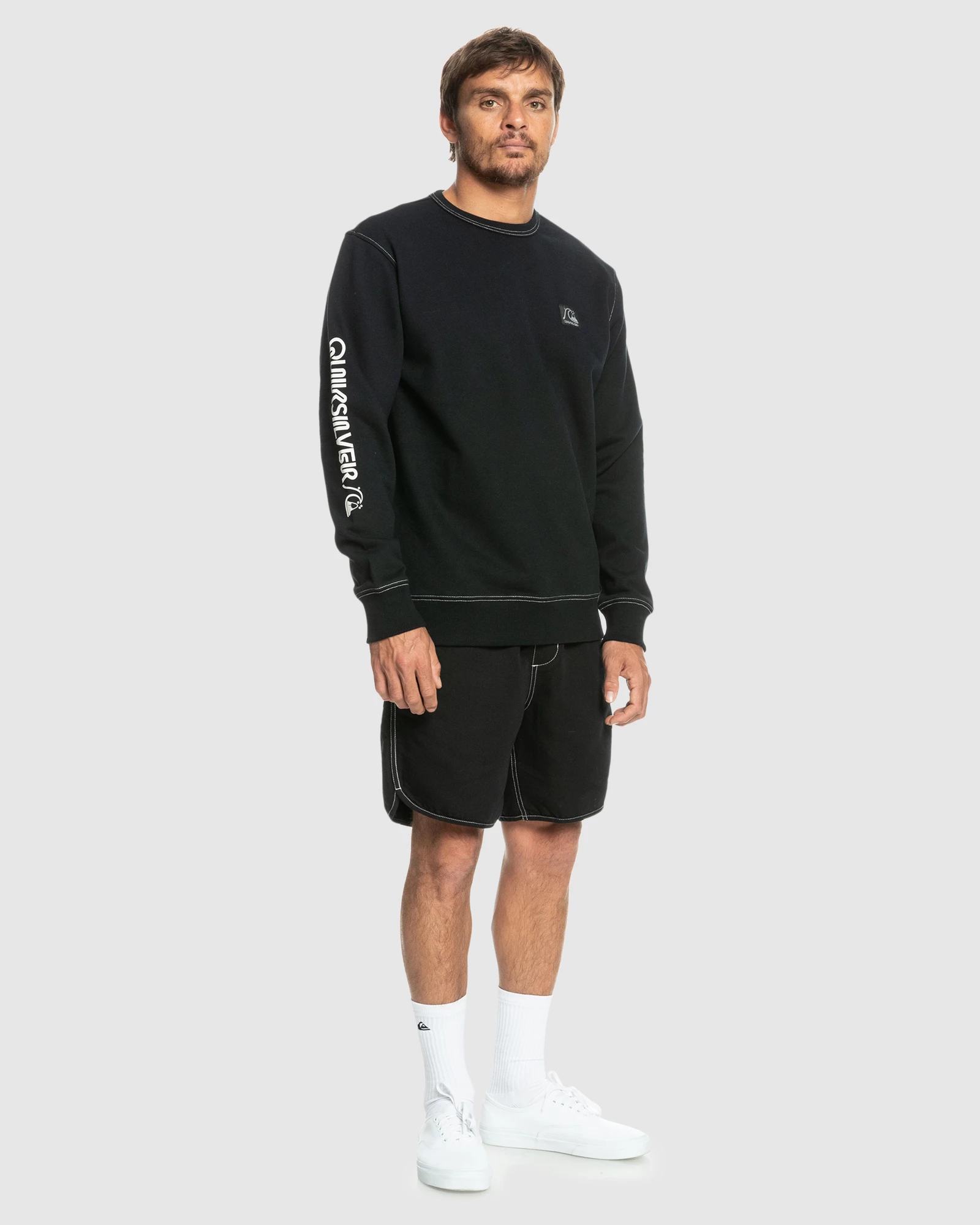 Quiksilver Mens The Original Sweatshirt 5 Quiksilver Mens The Original Sweatshirt - Image 5