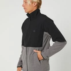 Alternative view of Rip Curl Anti Series Boulder Zip Thru Crew