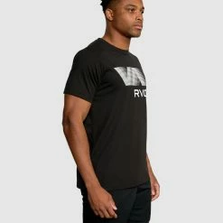 Va Rvca Blur Ss Tee Black 7 Va Rvca Blur Ss Tee Black -RVCA shop BLACK MENS CLOTHING RVCA GRAPHIC TEES AVYZT01370 BLK 3