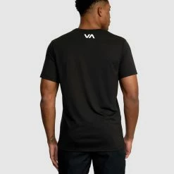 Va Rvca Blur Ss Tee Black 9 Va Rvca Blur Ss Tee Black -RVCA shop BLACK MENS CLOTHING RVCA GRAPHIC TEES AVYZT01370 BLK 5