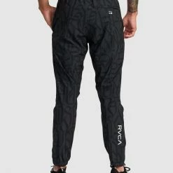 RVCA Thug Rose Yogger Pant Ii -RVCA shop BLACK MENS CLOTHING RVCA PANTS AVYNP00192 BLK 3