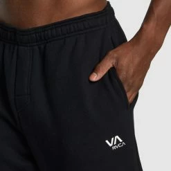 RVCA Va Essential - Joggers For Men 8 RVCA Va Essential - Joggers For Men -RVCA shop BLACK MENS CLOTHING RVCA PANTS AVYNP00211 BLK 4