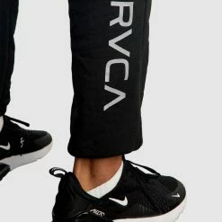 RVCA Swift Sweatpant 9 RVCA Swift Sweatpant -RVCA shop BLACK MENS CLOTHING RVCA PANTS VJ301SWT BL2 4