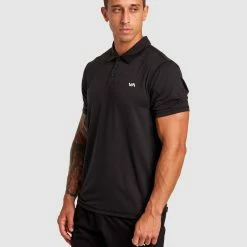 RVCA shop -RVCA shop BLACK MENS CLOTHING RVCA SPORTSWEAR AVYKT00305 BLK 2