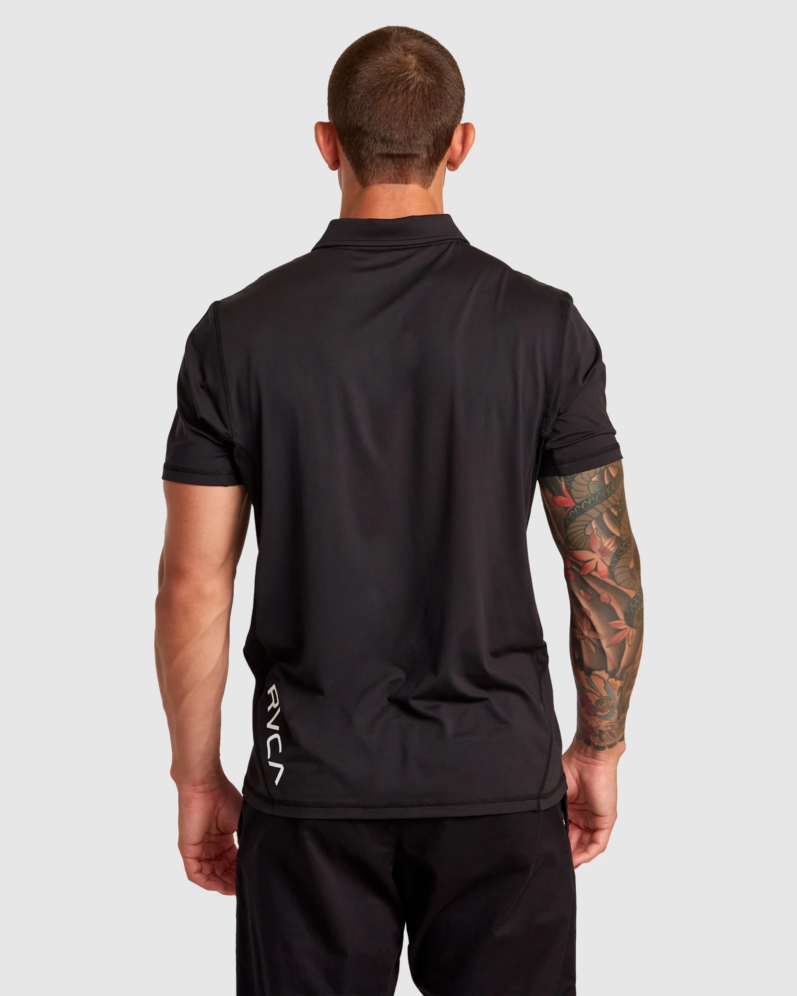 RVCA Va Sport Vent - Technical Polo Shirt For Men 3 RVCA Va Sport Vent - Technical Polo Shirt For Men - Image 3