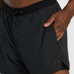 Rvca Runner 14 Inch Elasticated Shorts For Men 8 Rvca Runner 14 Inch Elasticated Shorts For Men -RVCA shop BLACK MENS CLOTHING RVCA SPORTSWEAR AVYWS00205 BLK 4