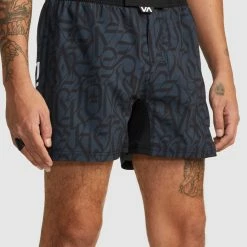 RVCA Thug Rose Fight Scrapper 15 Inch Technical Shorts