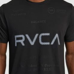 RVCA Va Sport Tee 8 RVCA Va Sport Tee -RVCA shop BLACK MENS CLOTHING RVCA SPORTSWEAR AVYZT01673 BL2 4