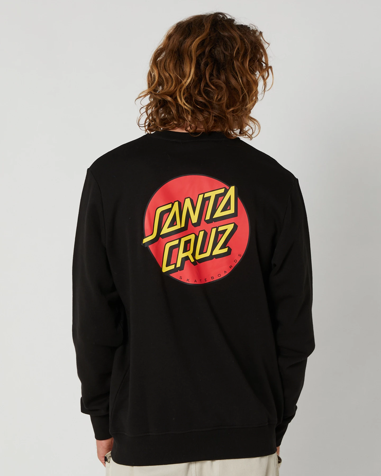 Santa Cruz Classic Dot Chest Sweater 1 Santa Cruz Classic Dot Chest Sweater