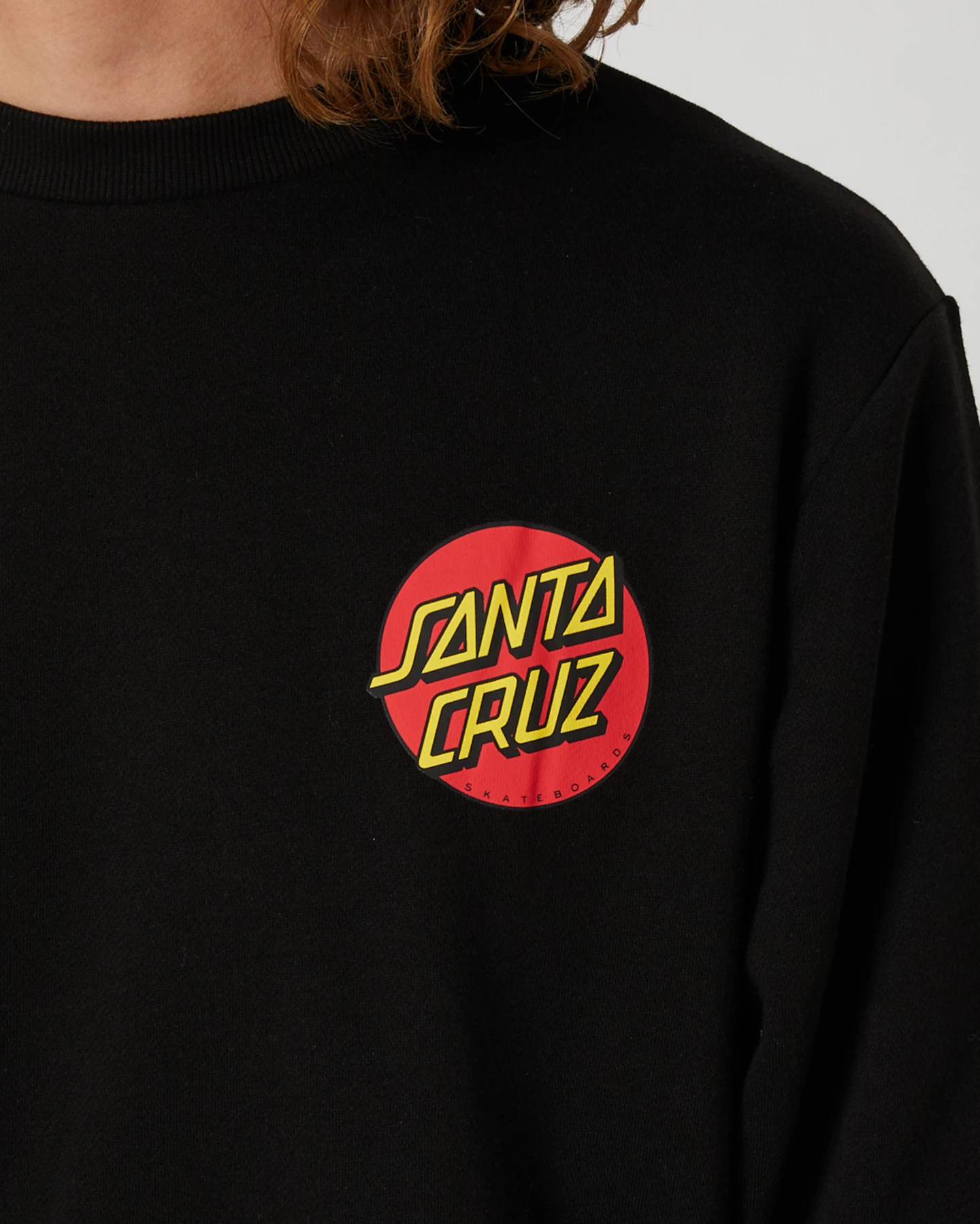 Santa Cruz Classic Dot Chest Sweater 4 Santa Cruz Classic Dot Chest Sweater - Image 4