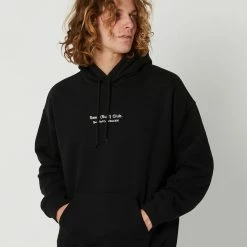 Swell Surf Club Hoodie Flat Black
