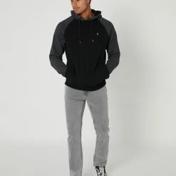 Volcom Homak Pullover Hoodie -RVCA shop BLACK MENS CLOTHING VOLCOM HOODIES A4132216BLK 5