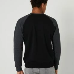 Volcom Homak Crew -RVCA shop BLACK MENS CLOTHING VOLCOM JUMPERS A4632215BLK 3