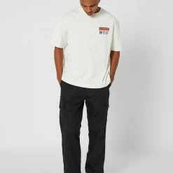 Worship Zorg Cargo Pant -RVCA shop BLACK MENS CLOTHING WORSHIP PANTS WORW23 407BBLACK 5