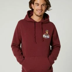 Thrills Death Coil Mens Pullover Hood