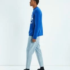 Insight Lsd Made Me Knit Jumper -RVCA shop BLUE MENS CLOTHING INSIGHT KNITS CARDIGANS 52426900026 5