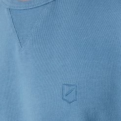 STCY.CO Shield Core Crew -RVCA shop BLUE MENS CLOTHING STCYCO JUMPERS STFLECORECRBLU XS 4