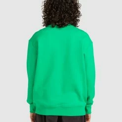 Element Take It Slow Crew -RVCA shop BRIGHT GREEN MENS CLOTHING ELEMENT JUMPERS ELYSF00130 GQP0 3