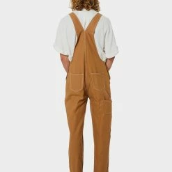 Alternative view of OTTWAY THE LABEL Jacks - Brown Overalls