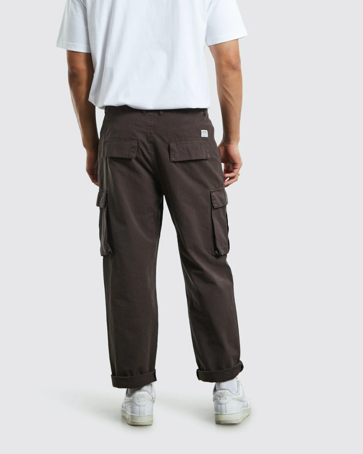 SPENCER PROJECT Surplus Cargo Ripstop Pants Dark Brown 4 SPENCER PROJECT Surplus Cargo Ripstop Pants Dark Brown - Image 4