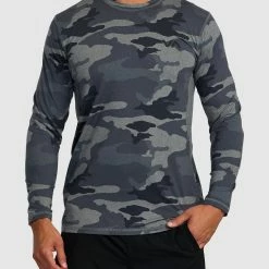 RVCA Sport Vent Ls Tee Camo