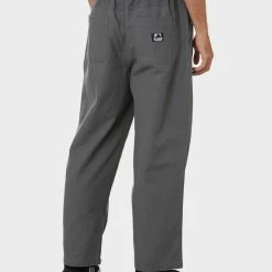 XLARGE 91 Mens Pant -RVCA shop CHARCOAL MENS CLOTHING XLARGE PANTS XL091601CHAR 4